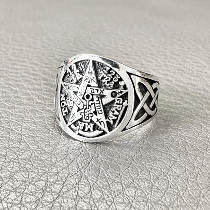 Tetragrammaton YHVH God Ring