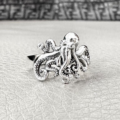 Kraken Octopus Sea Monster Aquatic Ring