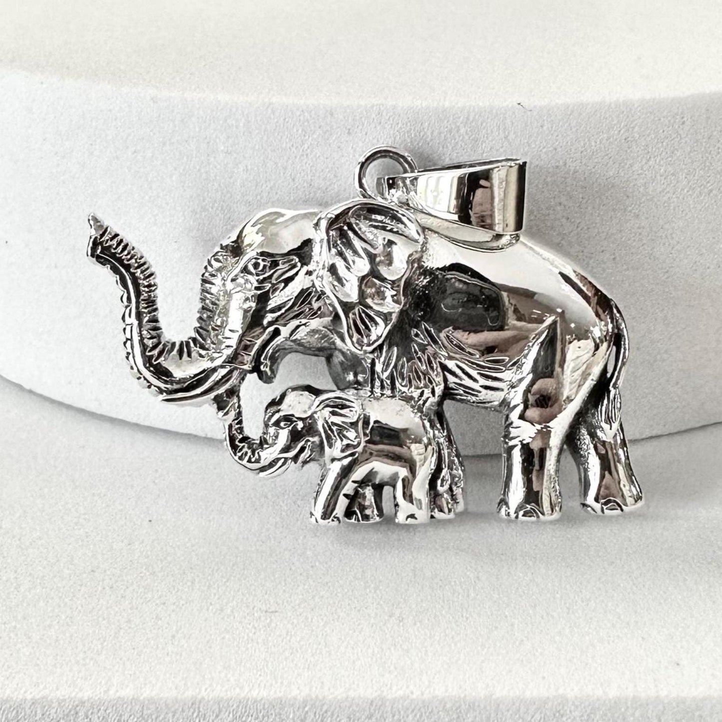 Elephant\ Thailand Wild Life Elephant Animal Pendant/Necklace