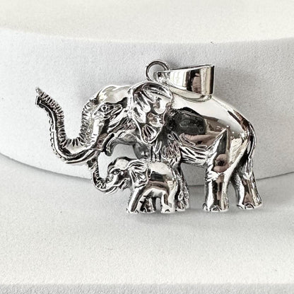 Elephant\ Thailand Wild Life Elephant Animal Pendant/Necklace
