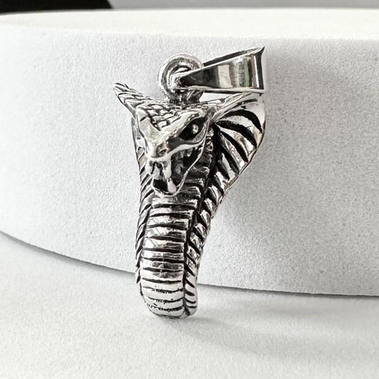 King Cobra Snake Animal Serpent Pendant/Necklace