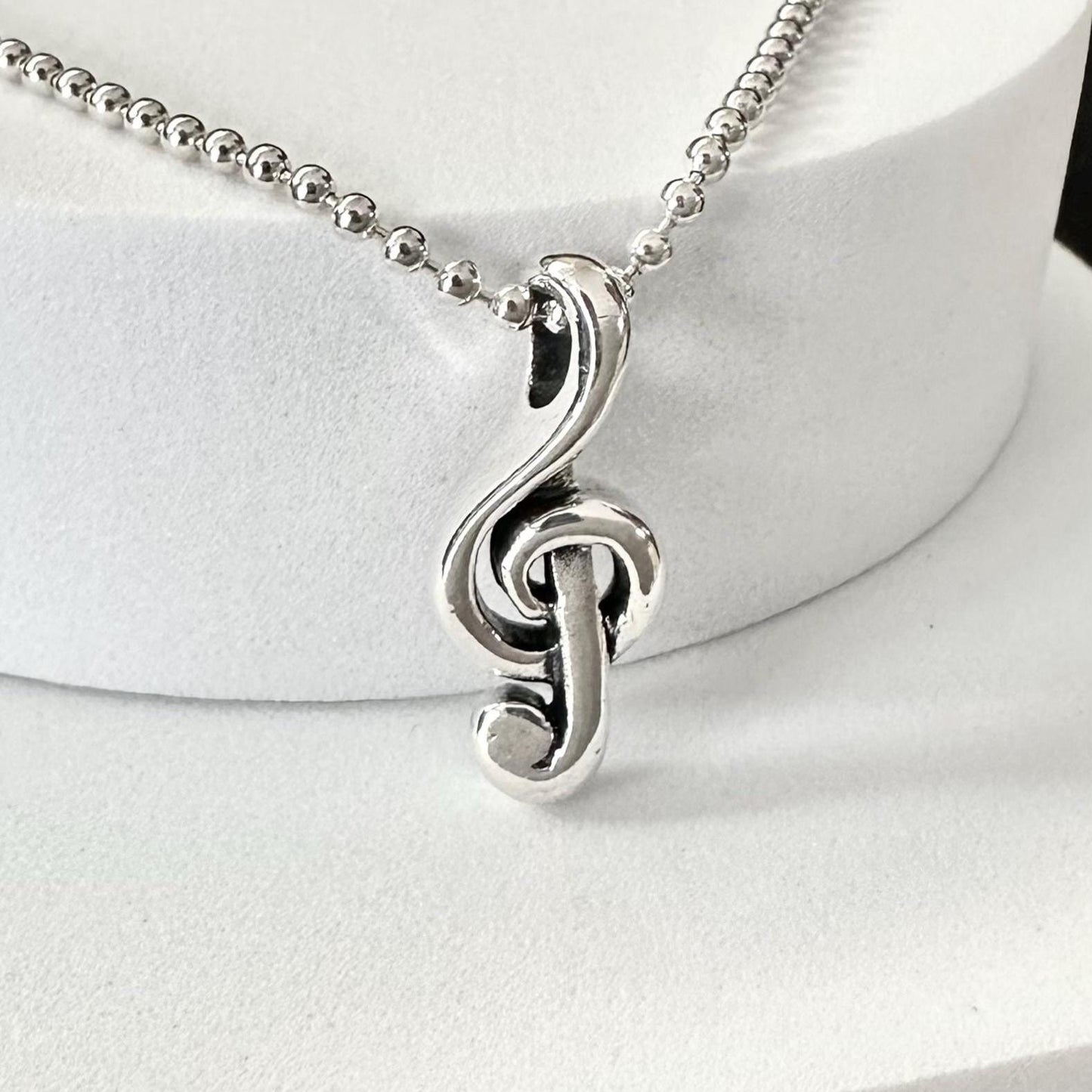 Sol Key Music Note Treble Clef Pendant/Necklace