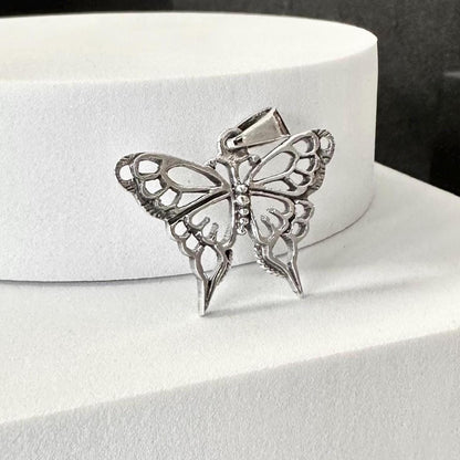 Butterfly Insect Monarch Pendant/Necklace