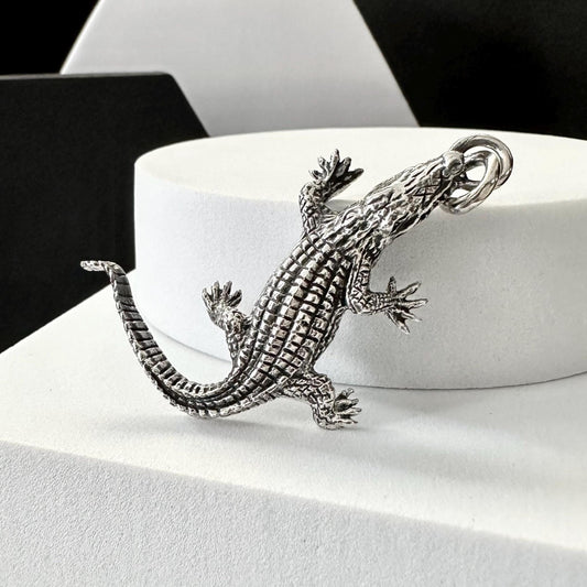 Crocodile Alligator Croc Gator Wild Pendant/Necklace