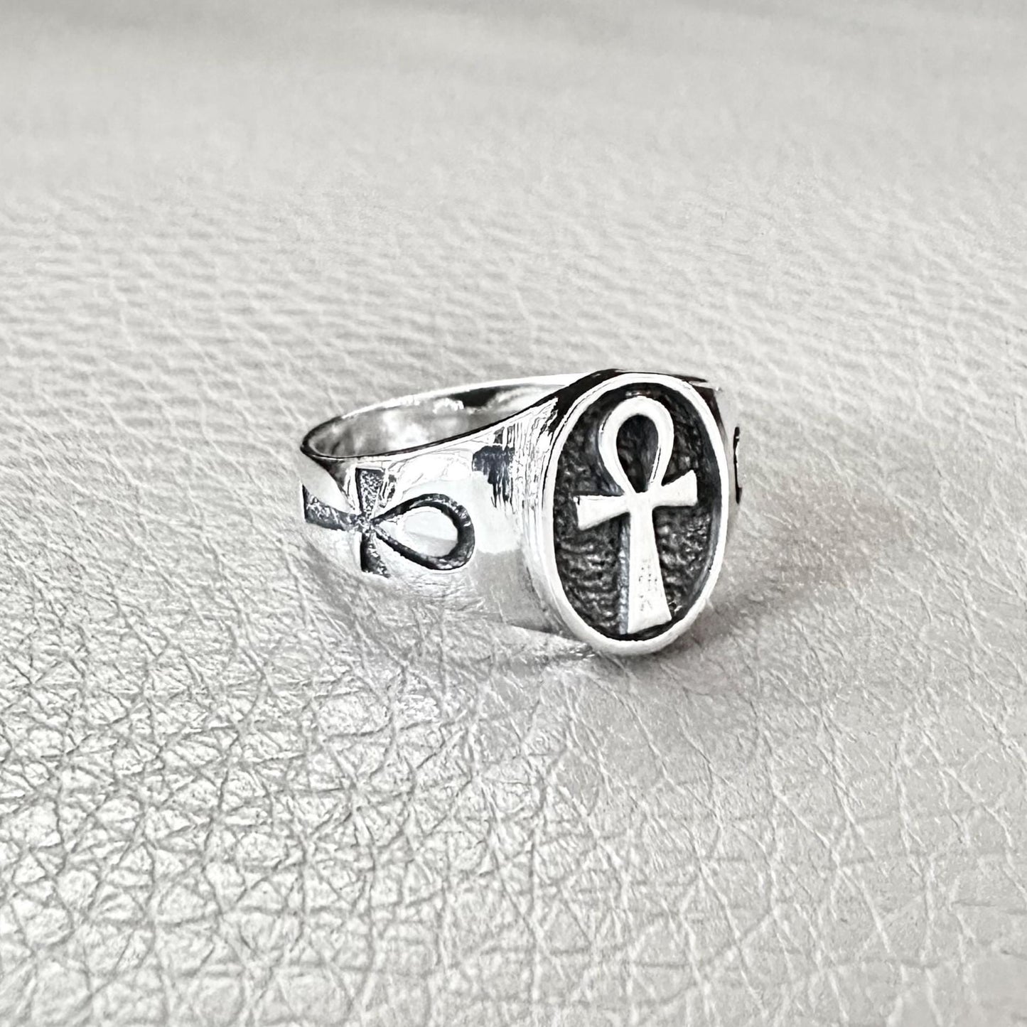 Ankh Egyptian Cross Ankh Key of Life Ring