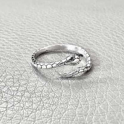 Bohemian Snake Serpent Cobra Ouroboros Ring
