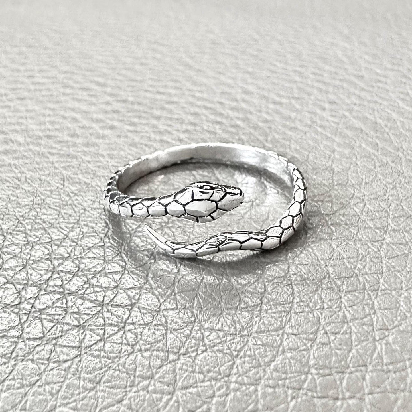 Bohemian Snake Serpent Cobra Ouroboros Ring
