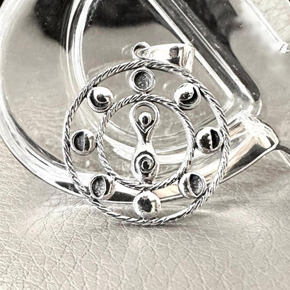 Crescent Moon Goddess Luna Deities Wiccan Pendant/Necklace