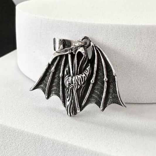 Grim Reaper Gothic Punk Skull Pendant/Necklace