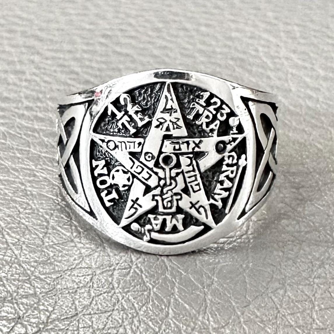 Tetragrammaton YHVH God Ring