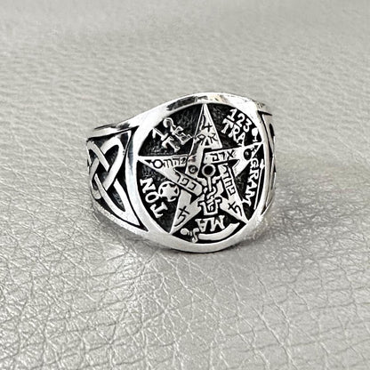 Tetragrammaton YHVH God Ring