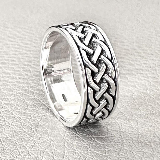 Celtic Infinity Knot Viking Design Irish Style Ring
