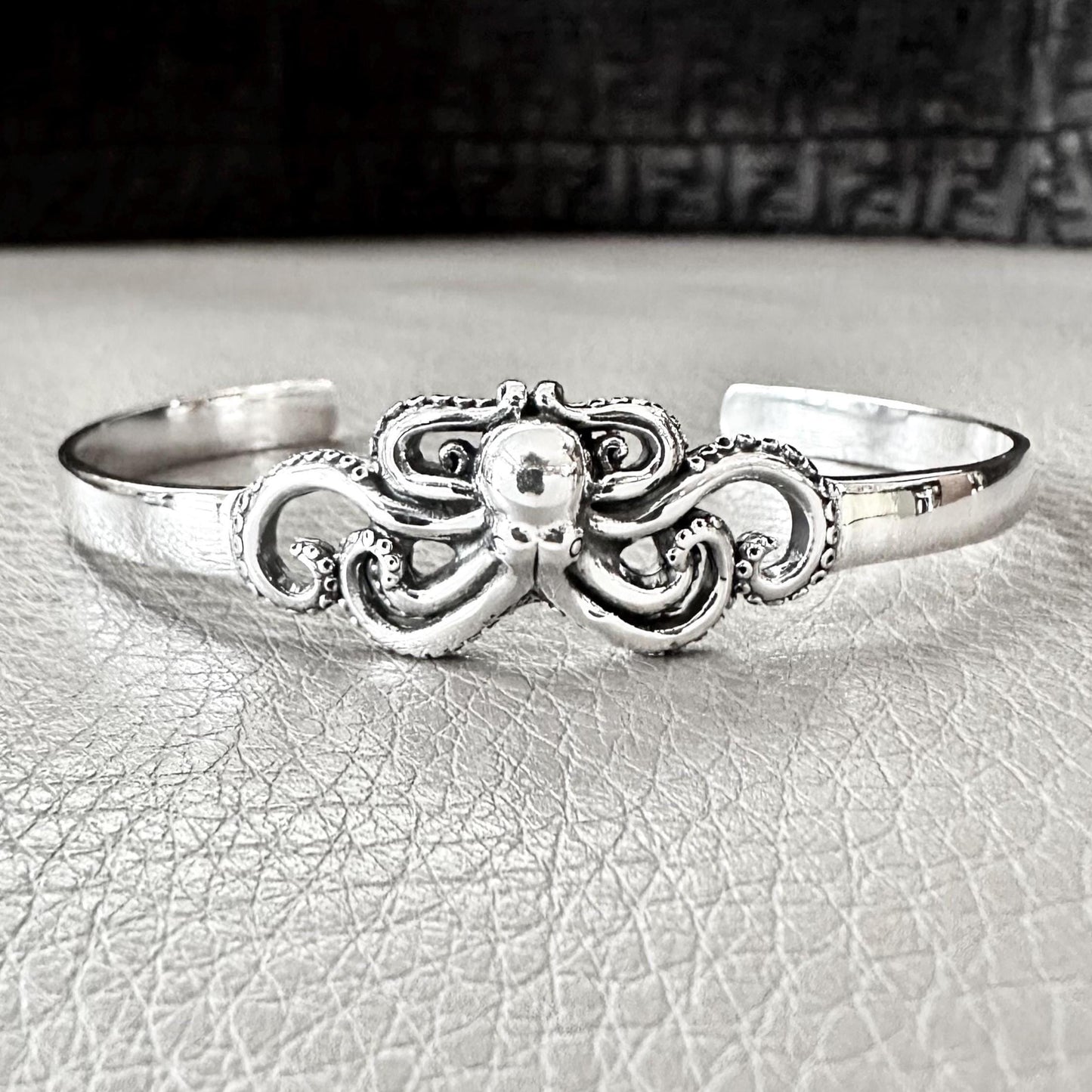 Kraken Giant Octopus Mythical Sea Monster Cuff Bracelet