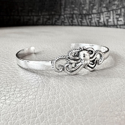 Kraken Giant Octopus Mythical Sea Monster Cuff Bracelet