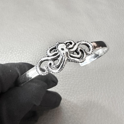 Kraken Giant Octopus Mythical Sea Monster Cuff Bracelet