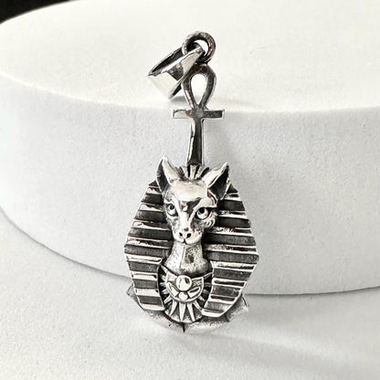 Bastet Egyptian Goddess Deity God Amulet Talisman Pendant/Necklace