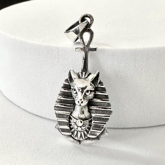 Bastet Egyptian Goddess Deity God Amulet Talisman Pendant/Necklace