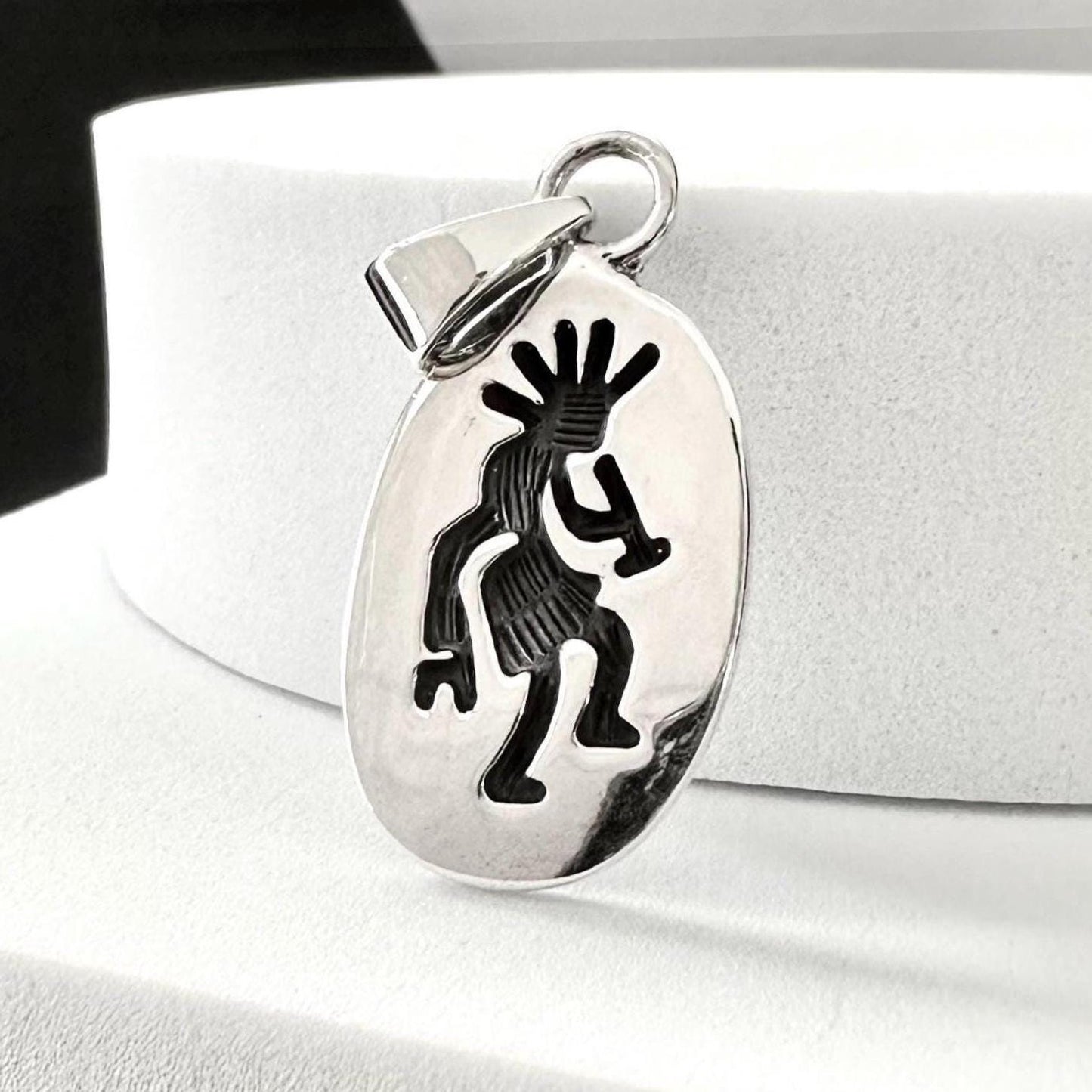 Hopi Kokopelli Indian Native American Deity Pendant/Necklace