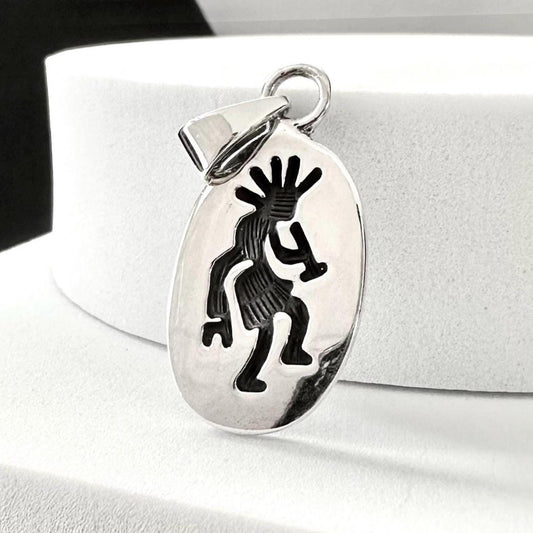 Hopi Kokopelli Indian Native American Deity Pendant/Necklace