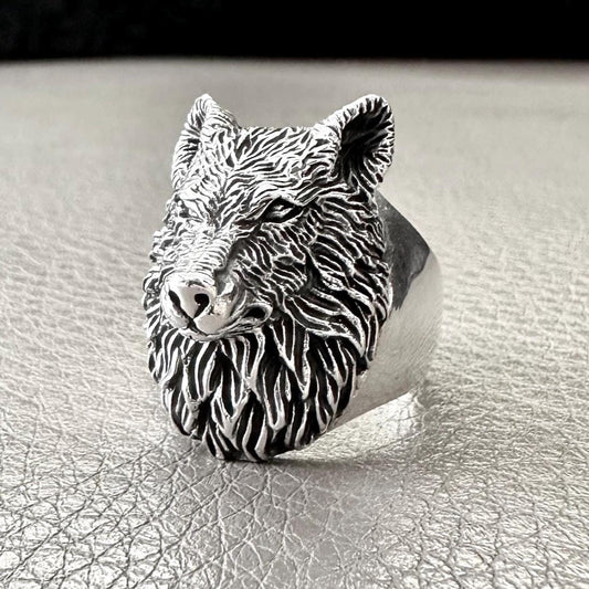 Fenrir Viking Wolf God Norse Mythology Beast Ring