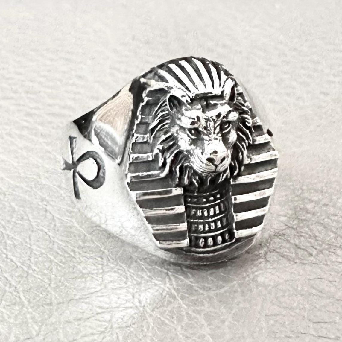 Sekhmet Ancient Egyptian Goddess Deity of War Ring