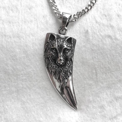 Fenrir Fang Viking Wolf Pendant/Necklace