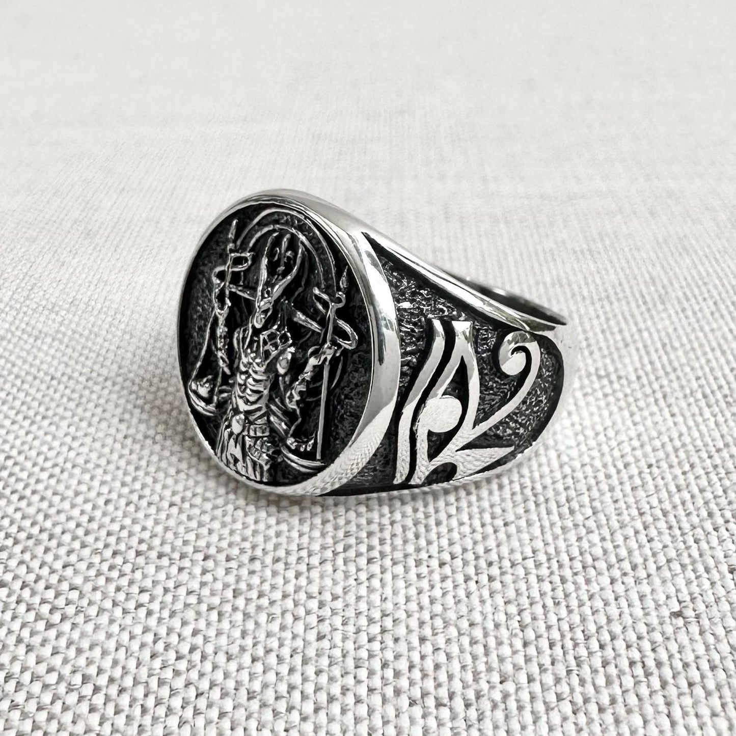 Anubis Ring Egyptian God Deity Anubis Talismans Ring