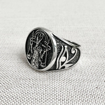 Anubis Ring Egyptian God Deity Anubis Talismans Ring