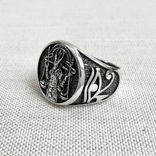 Anubis Ring Egyptian God Deity Anubis Talismans Ring