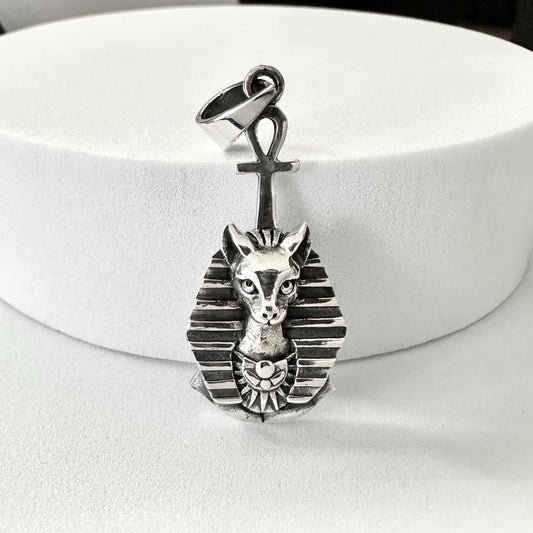 Bastet Egyptian Goddess Deity God Amulet Talisman Pendant/Necklace