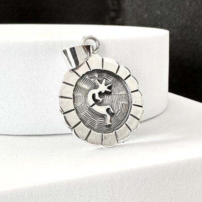 Hopi Kokopelli Indian Native American Deity Pendant/Necklace