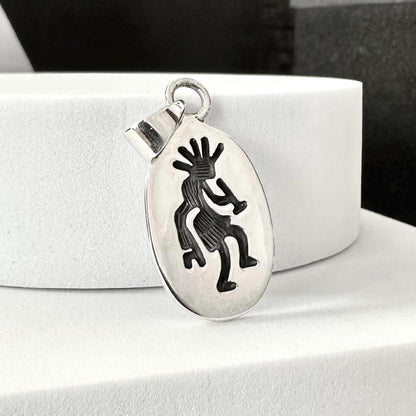 Hopi Kokopelli Indian Native American Deity Pendant/Necklace
