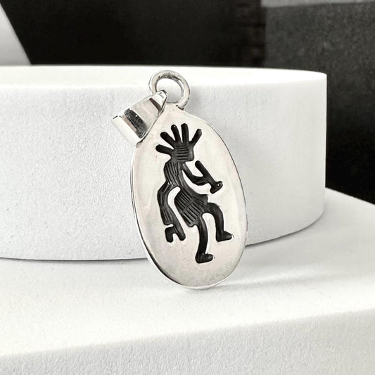 Hopi Kokopelli Indian Native American Deity Pendant/Necklace