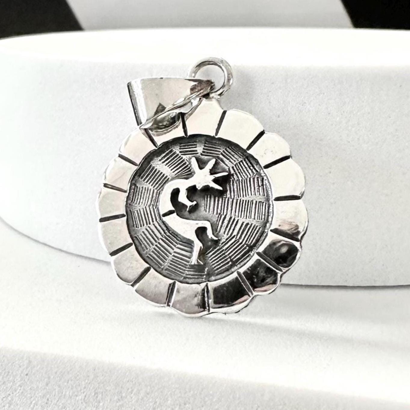 Hopi Kokopelli Indian Native American Deity Pendant/Necklace