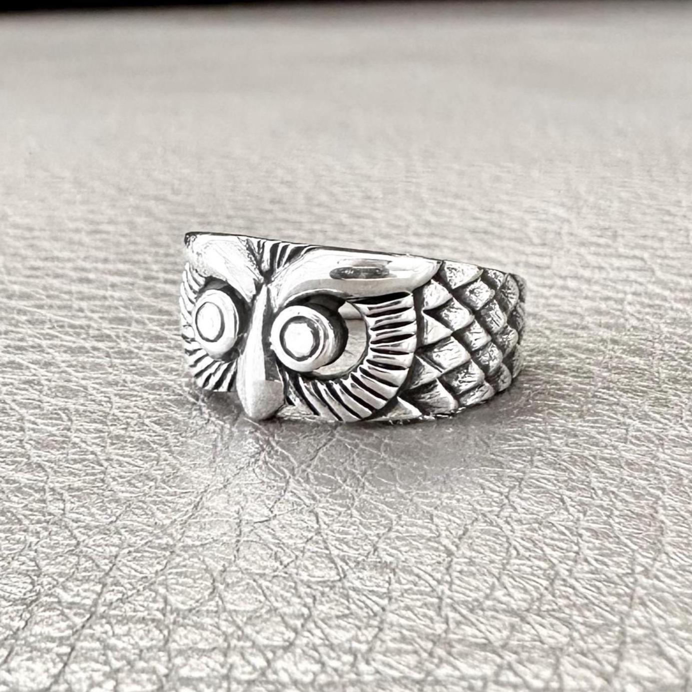 Owl Night Owl Fashion Bird Ring