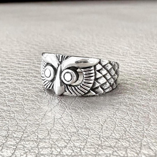 Owl Night Owl Fashion Bird Ring
