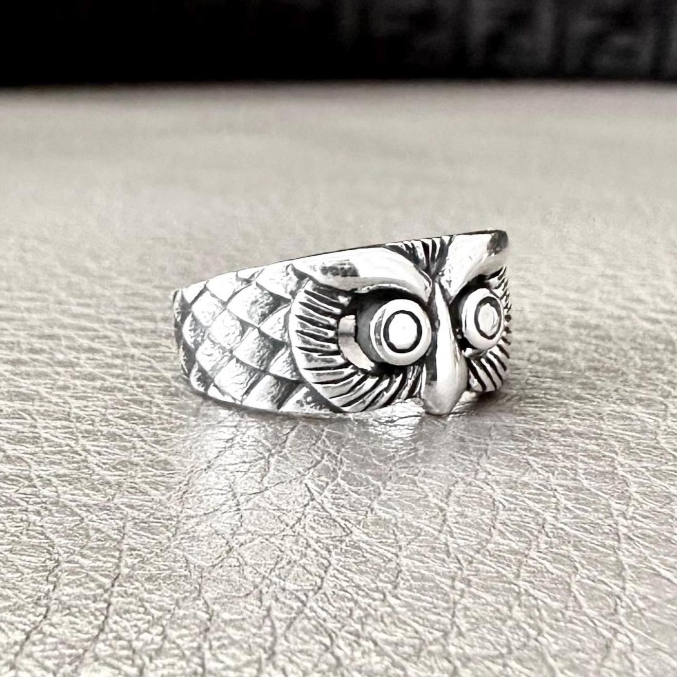 Owl Night Owl Fashion Bird Ring