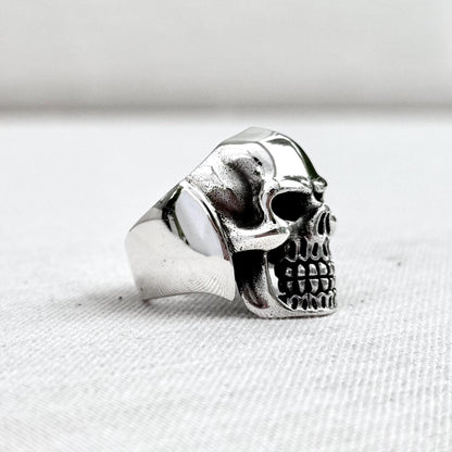 Skull Heavy Gothic Pirate Punk Biker Ring