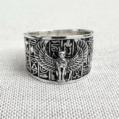 Sphinx Egyptian Greek Mythical Creature Lion Ring