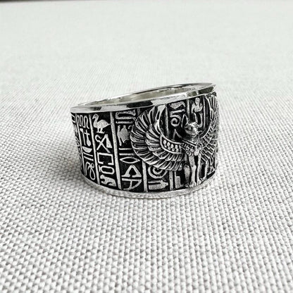 Sphinx Egyptian Greek Mythical Creature Lion Ring