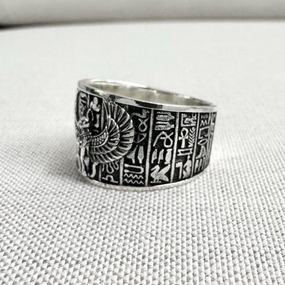Sphinx Egyptian Greek Mythical Creature Lion Ring