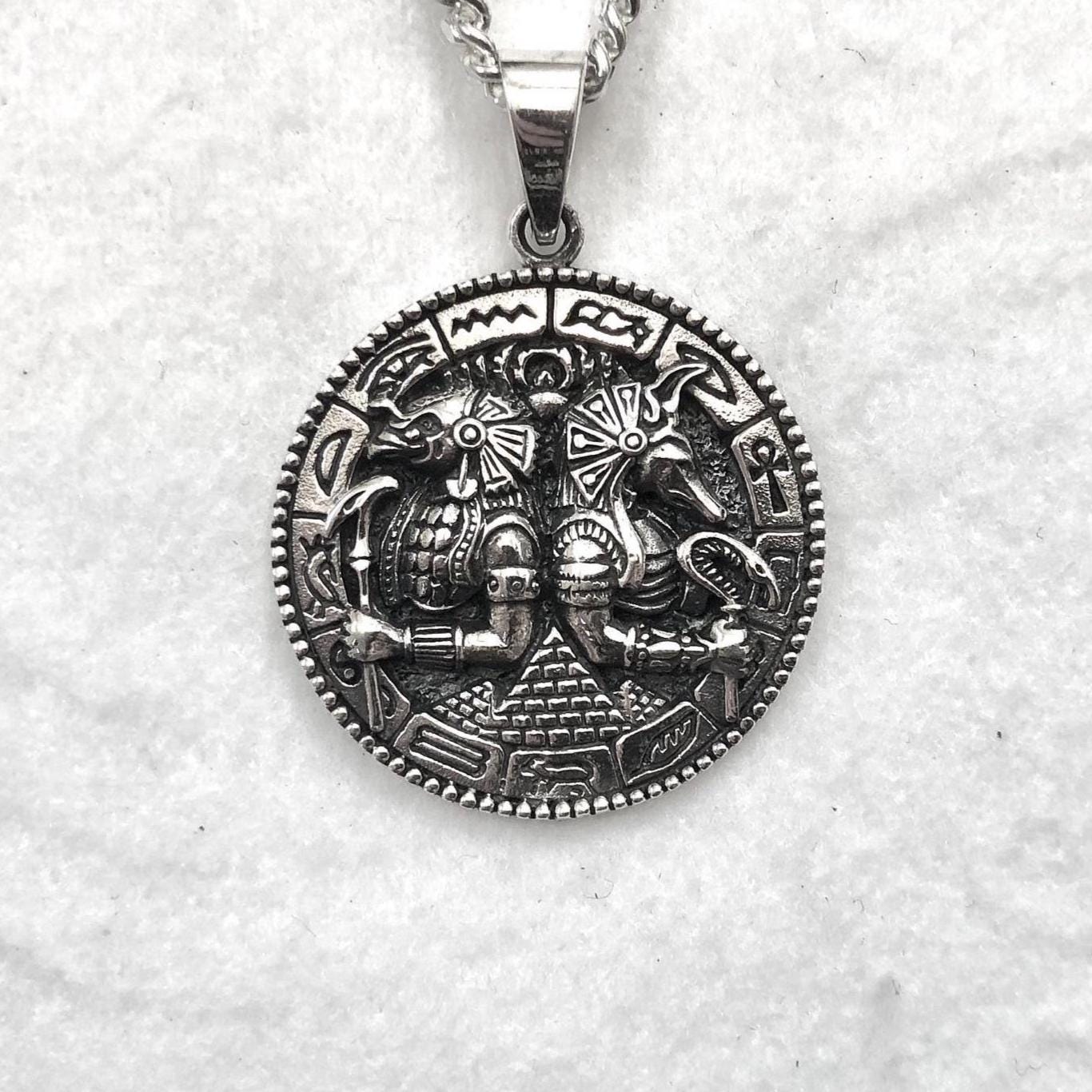 Anubis Horus Egyptian God Deities Pendant/Necklace