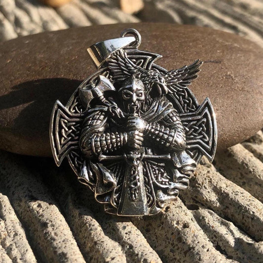 Viking Warrior Norse Berserker Barbarian Pendant/Necklace