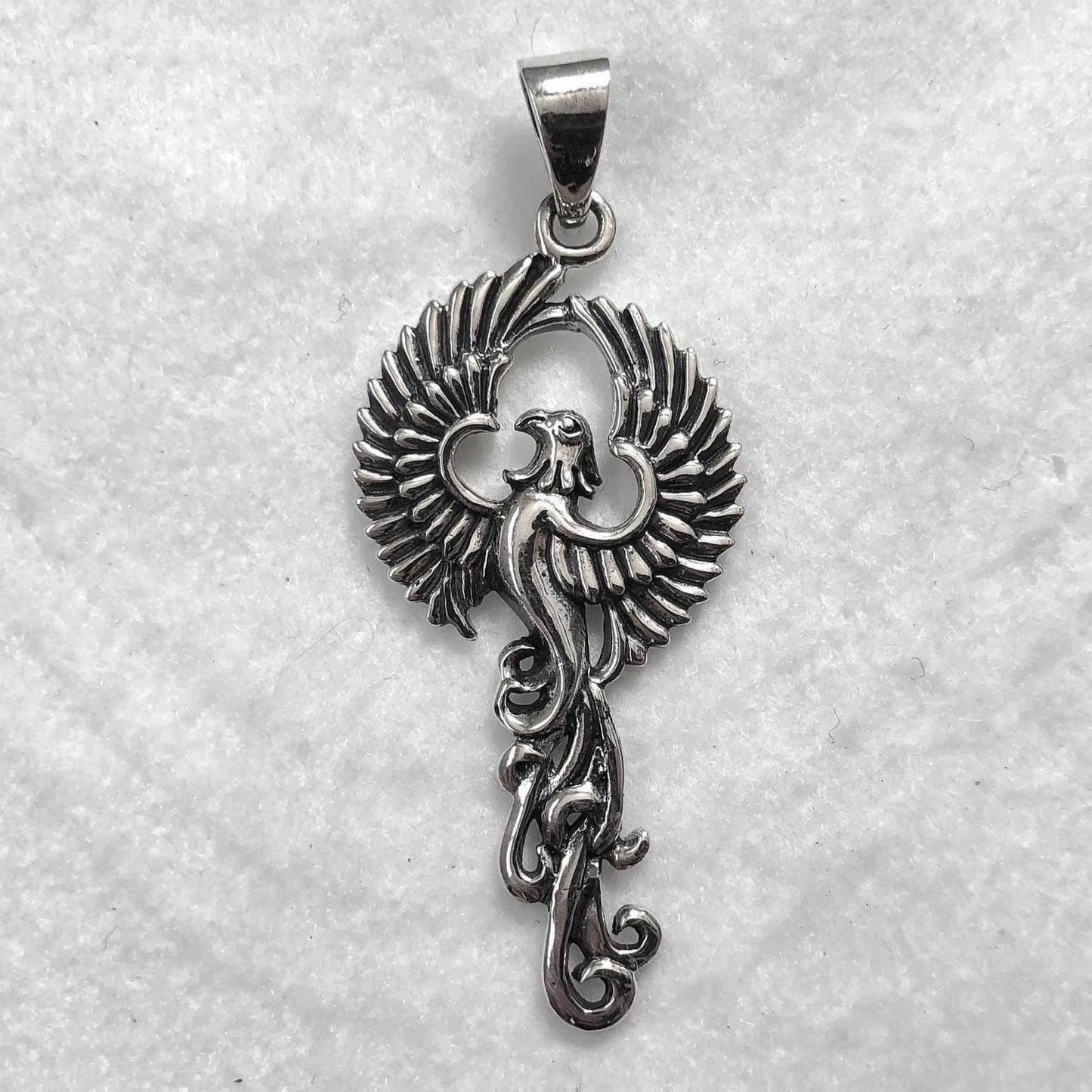 Phoenix Mythical Fire Bird Pendant/Necklace