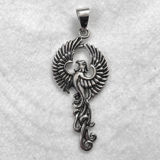 Phoenix Mythical Fire Bird Pendant/Necklace