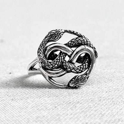 Ouroboros Viking Snake Jörmungandr World Serpent Ring