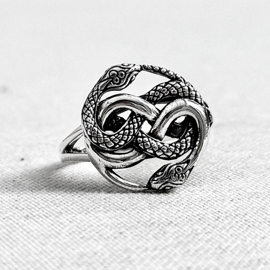 Ouroboros Viking Snake Jörmungandr World Serpent Ring