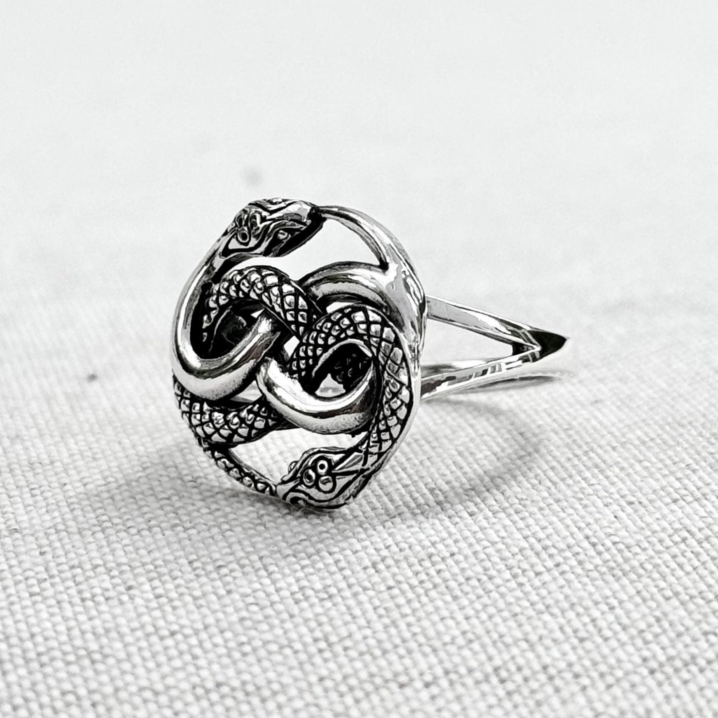 Ouroboros Viking Snake Jörmungandr World Serpent Ring