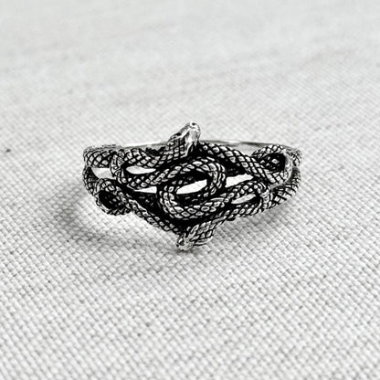 Ouroboros Viking Snake Jörmungandr World Serpent Ring