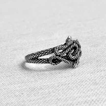 Ouroboros Viking Snake Jörmungandr World Serpent Ring